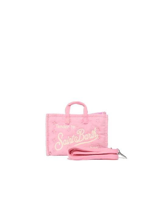 Phone Bag in pizzo Sangallo di cotone Mc2 Saint Barth | PHONE01203025L